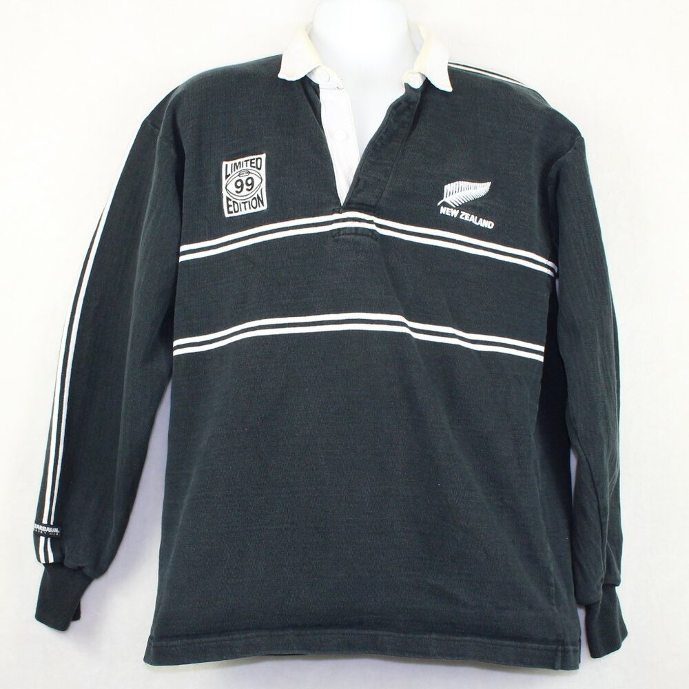 Vintage Barbarian Limited Edition 99 New Zealand Ruby Long Sleeve Jersey (XL)